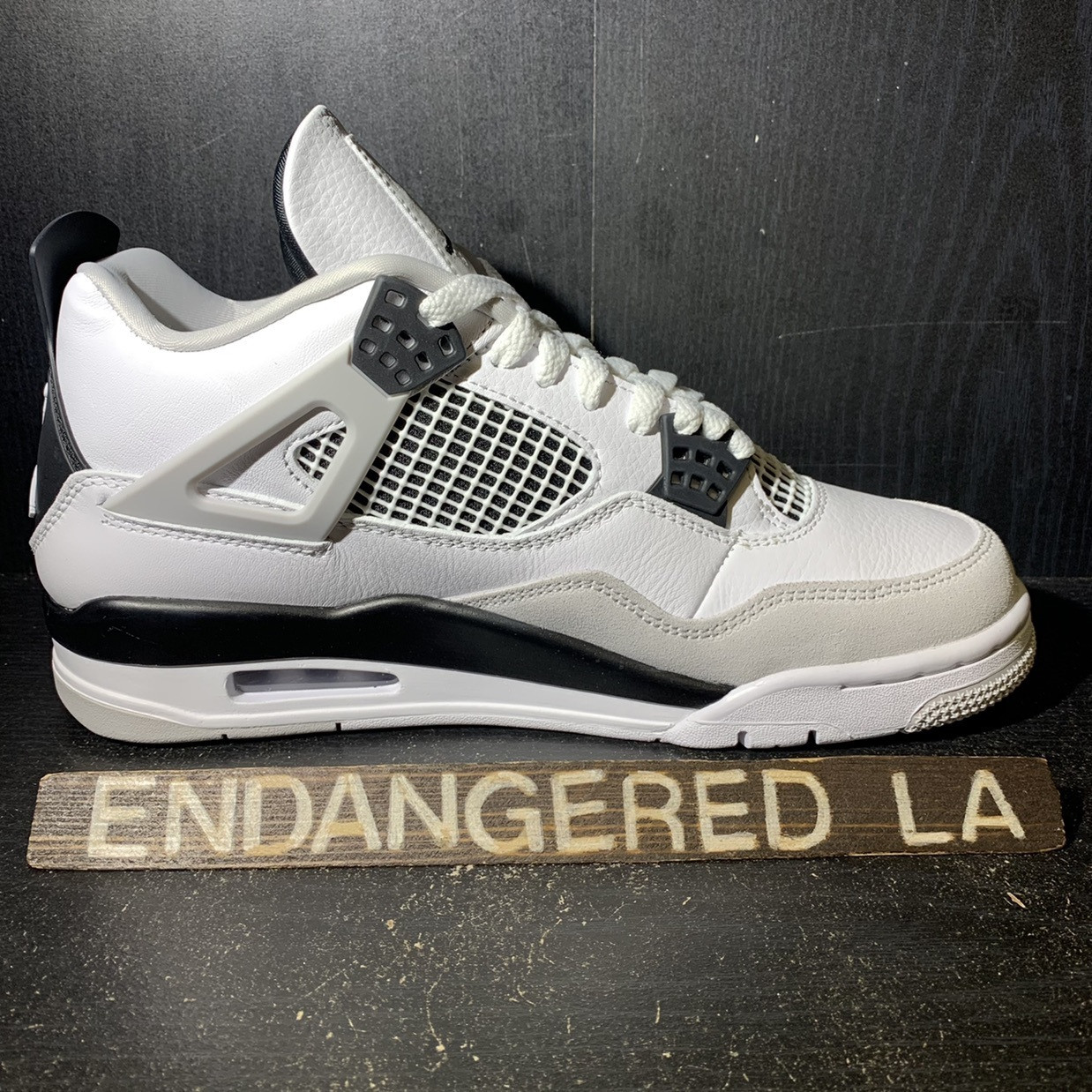 Air Jordan 4 Military Black - ENDANGERED LA