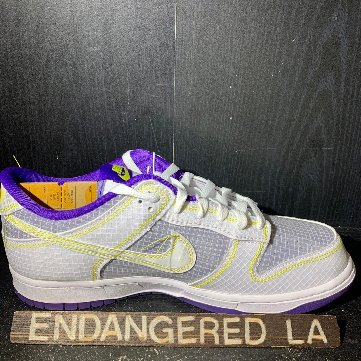 Nike Dunk Low Union Passport Pack Court Purple Sz 11 (#23214)