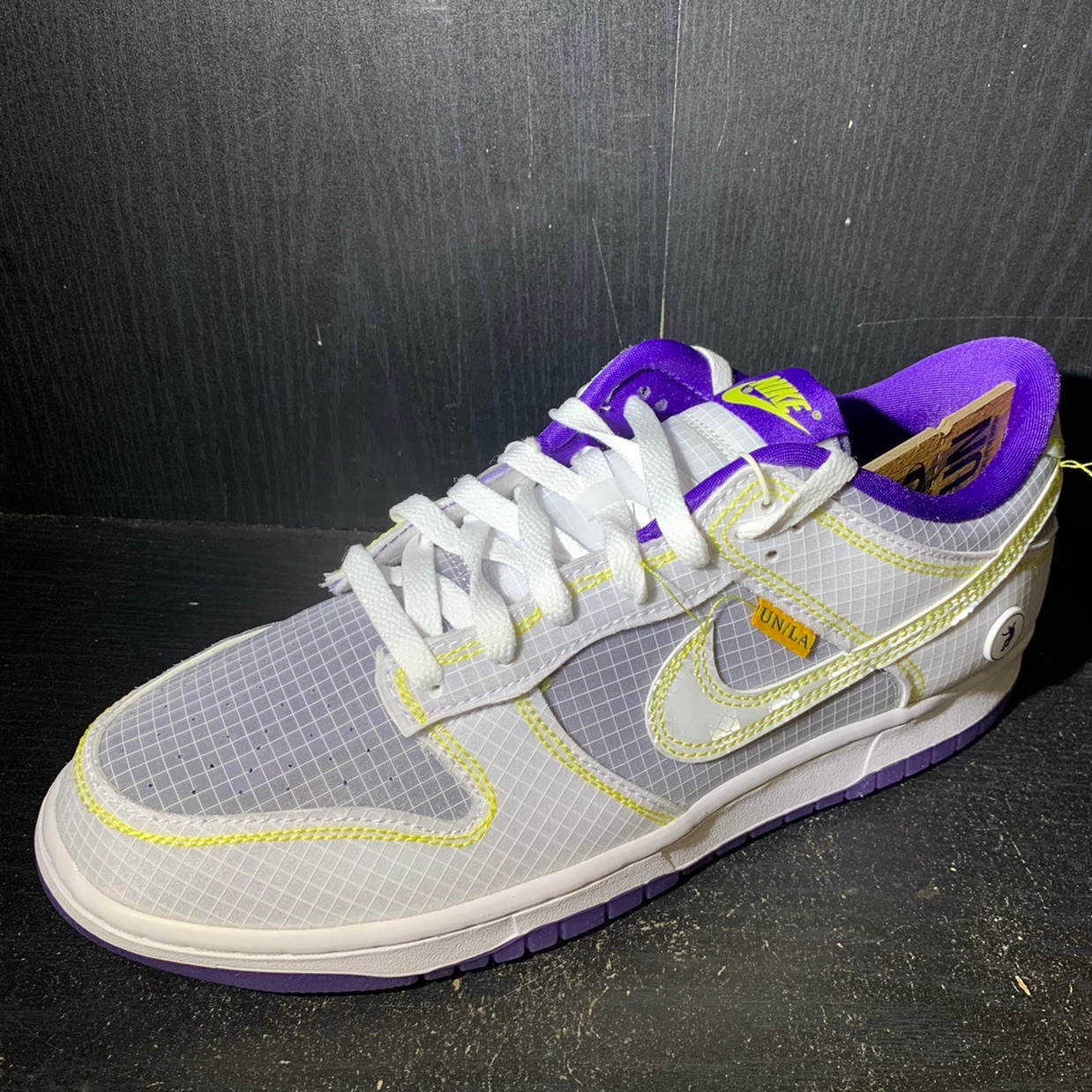 Nike Dunk Low Union Passport Pack Court Purple Sz 11 (#23214)