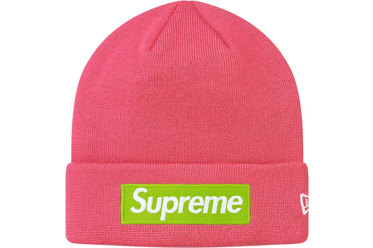 買換応援Supreme New Era Box Logo Beanie　ビーニー 帽子