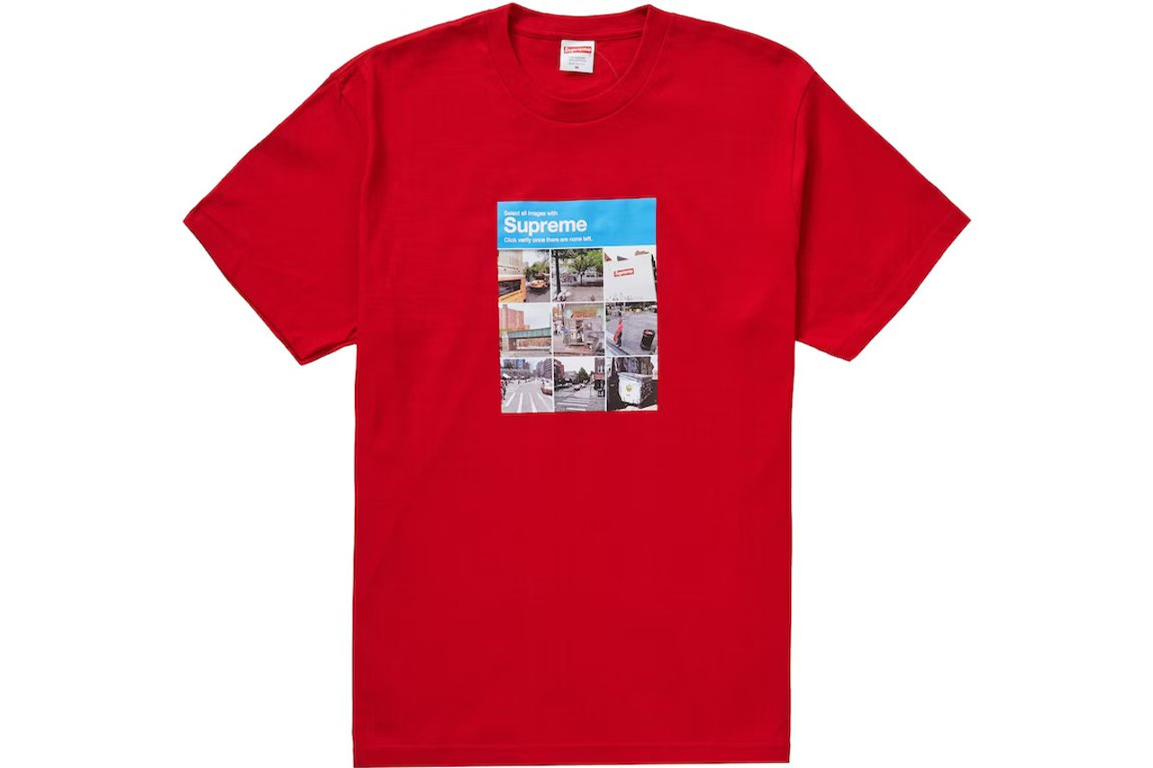 Supreme Who The Fuck Tee Red