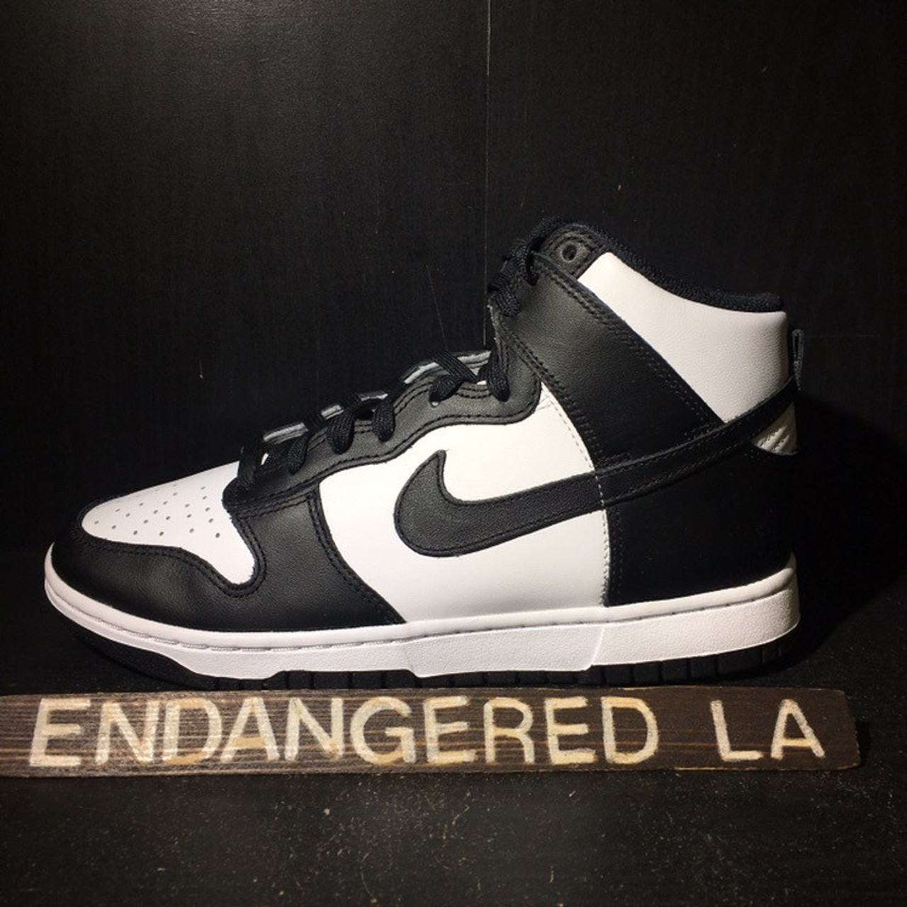 Bruise Money lending implicit Nike Dunk High White Black 21' - ENDANGERED LA