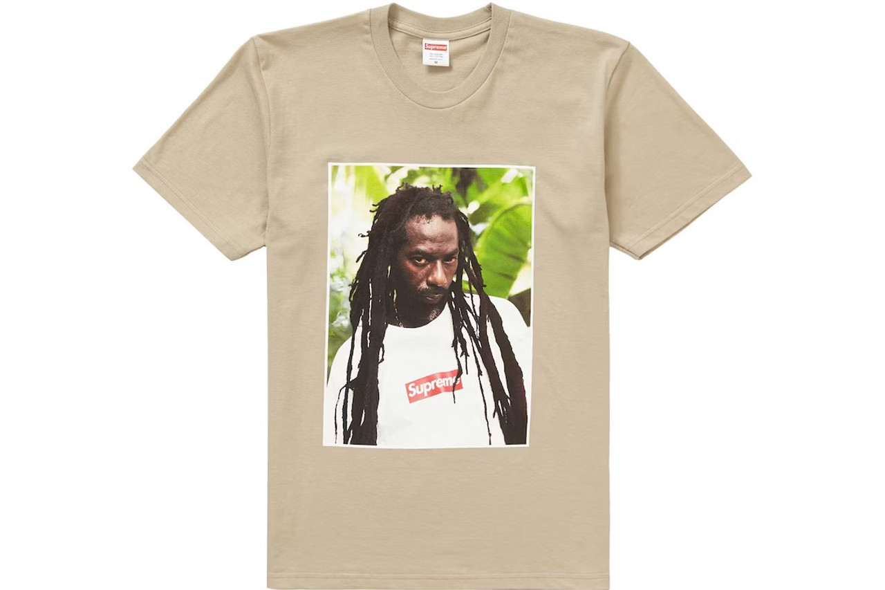 GreenSIZESupreme Buju Banton Tee Green Small 緑 - pure-home.eu