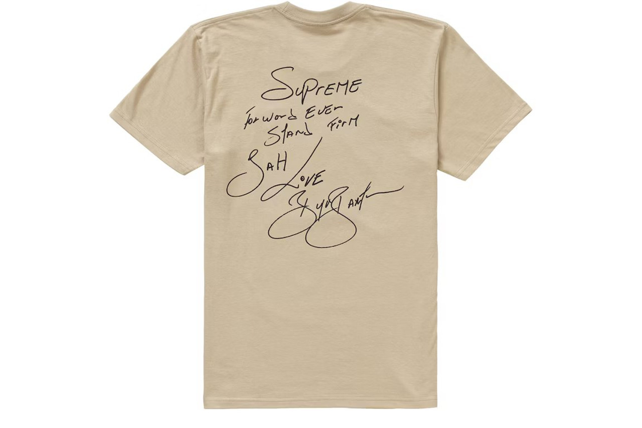 Supreme Buju Banton tee 19ss clay-