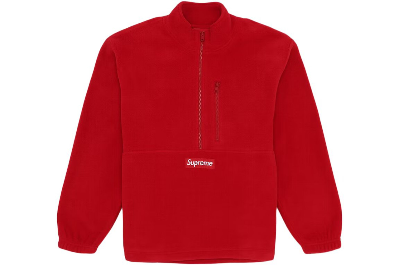 込 美品☆Supreme Polartec HalfZip Pullover☆L - ニット/セーター