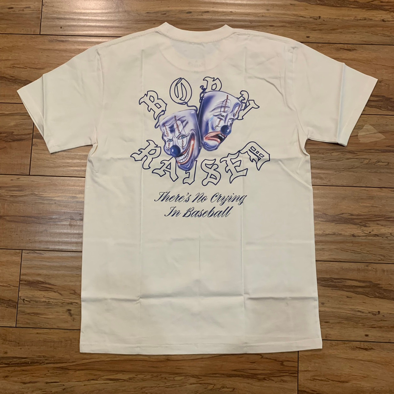 Born x raised + Dodgers ball logo shirt