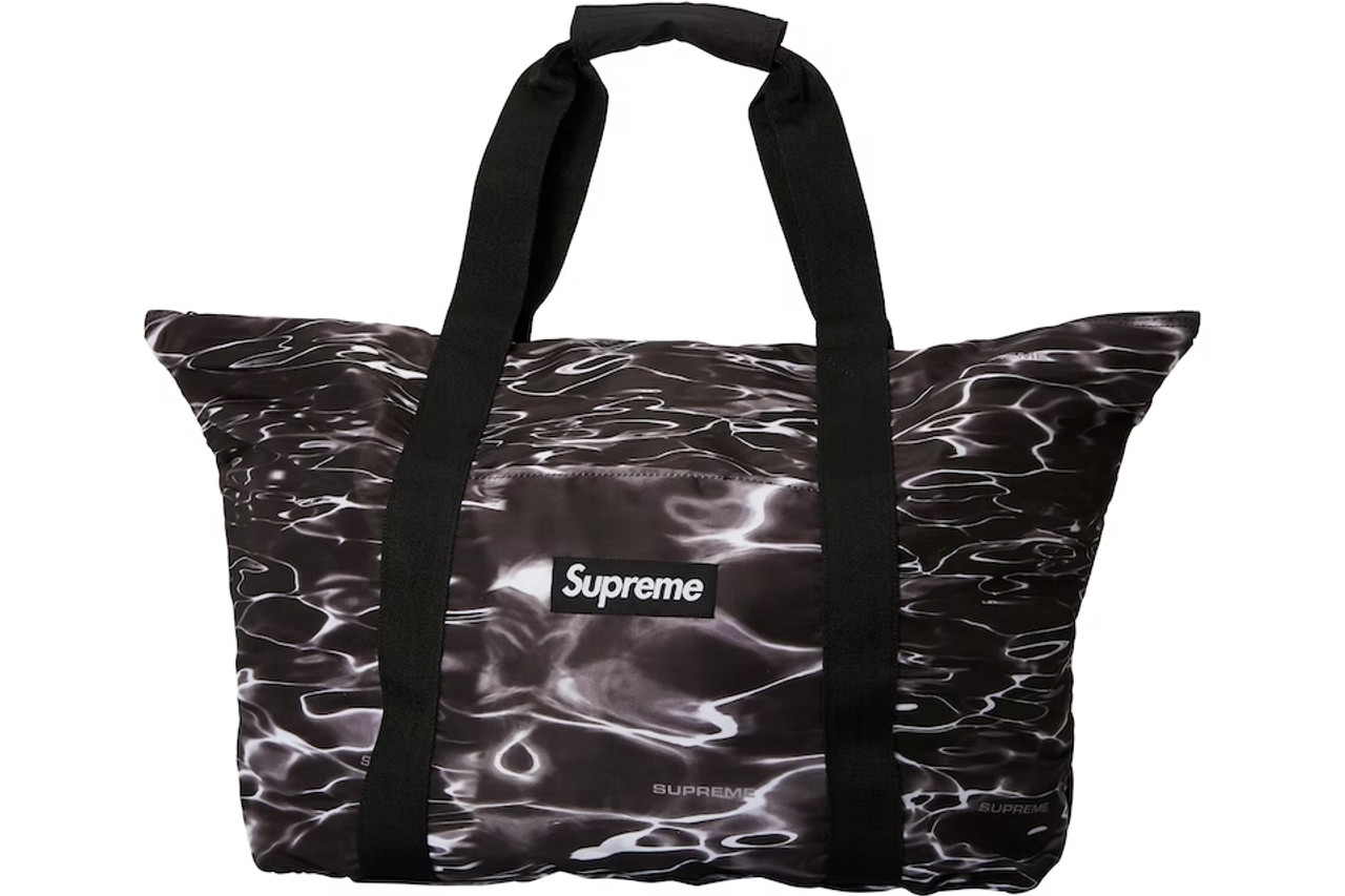 Supreme Ripple Packable Tote Black S/S 17' (#9202)