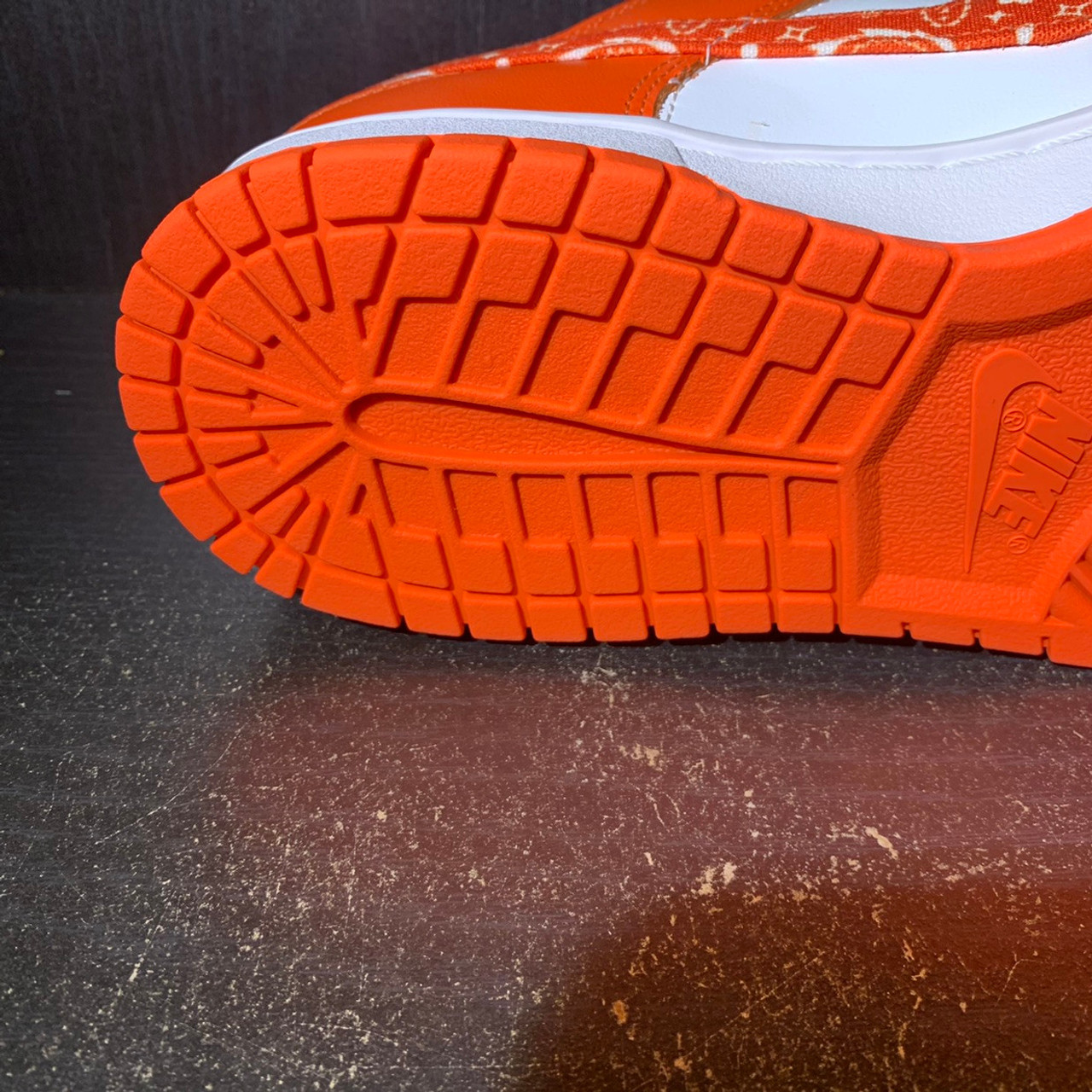 Nike Dunk Low Paisley Pack Orange Size 10w (8.5 Men) Ready To Ship!
