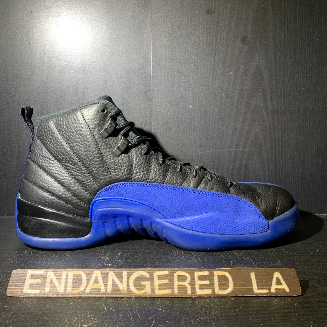 jordan 12 black game royal