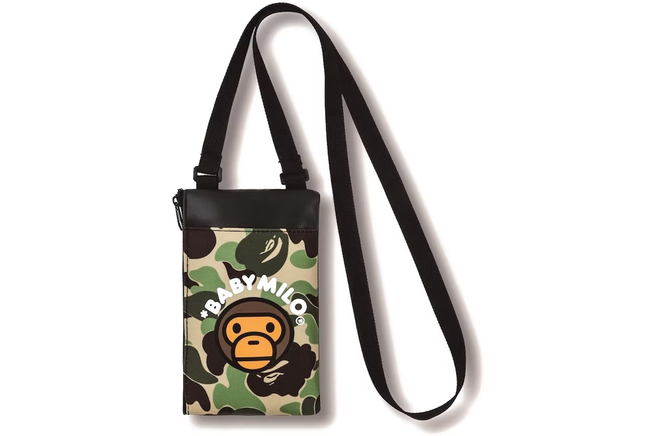 BAPE A Bathing APE 15th Anniversary Cell Phone & Keychain Green