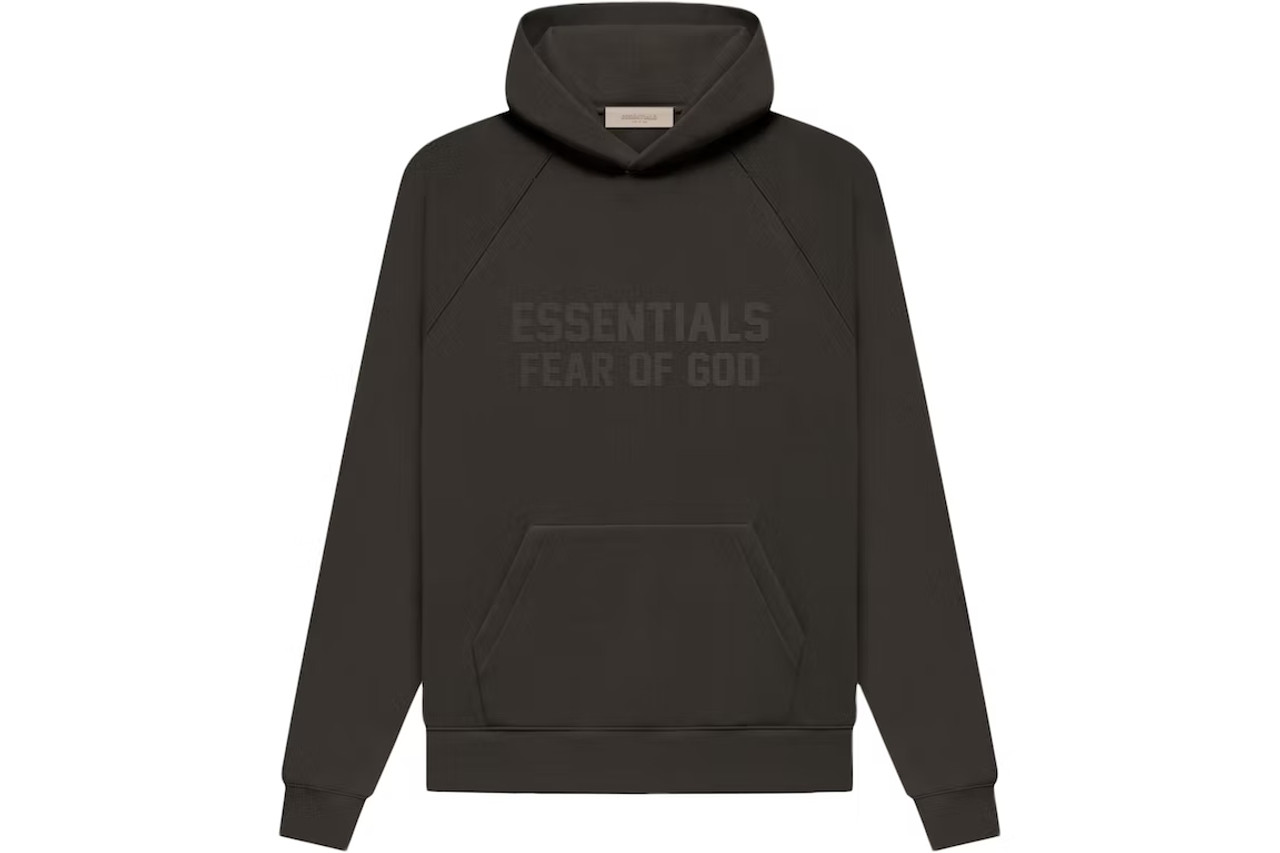 Fear of God ESSENTIALS Hoodie Off Black F/W 22'