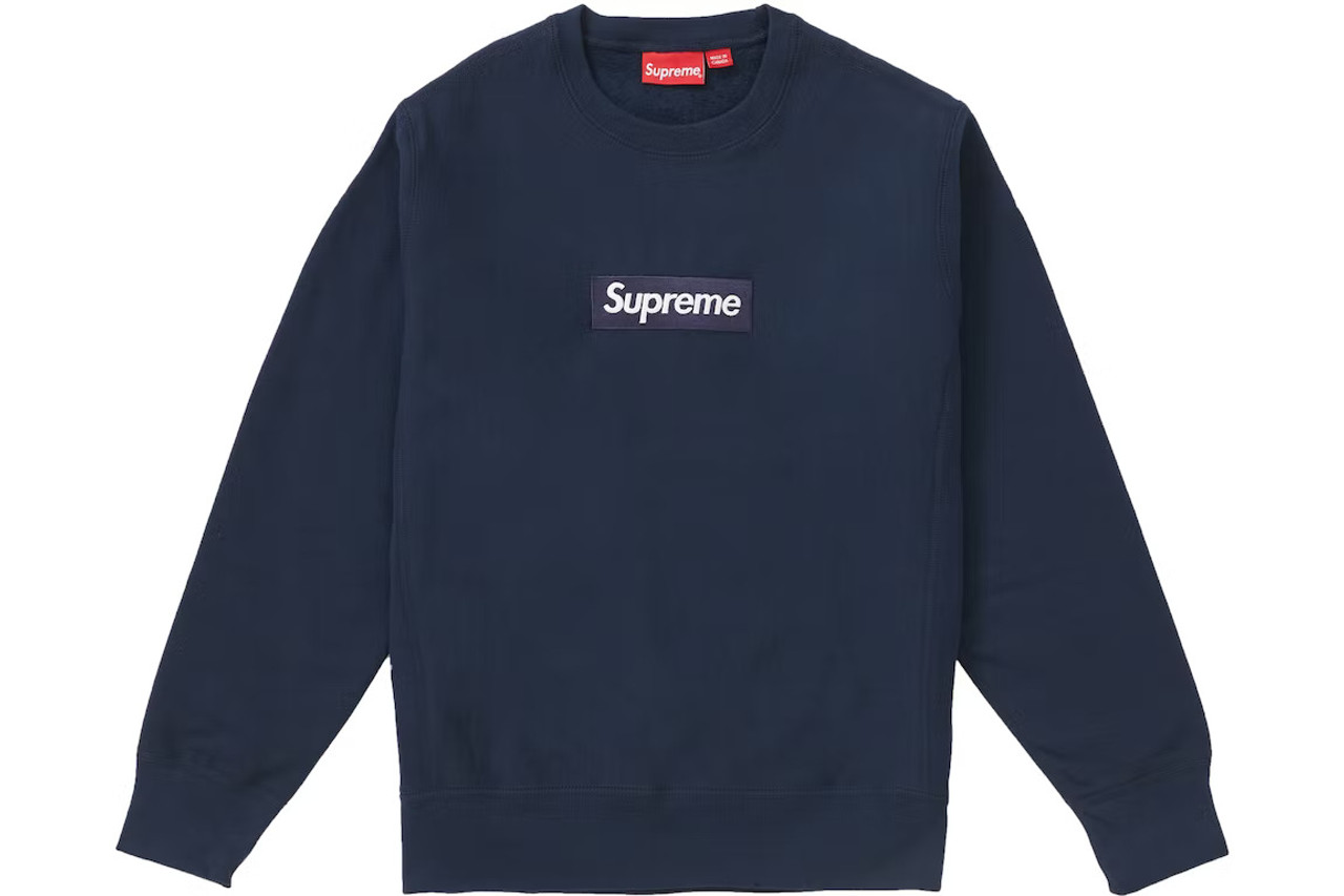 Supreme Box Logo Crewneck Cardinal L