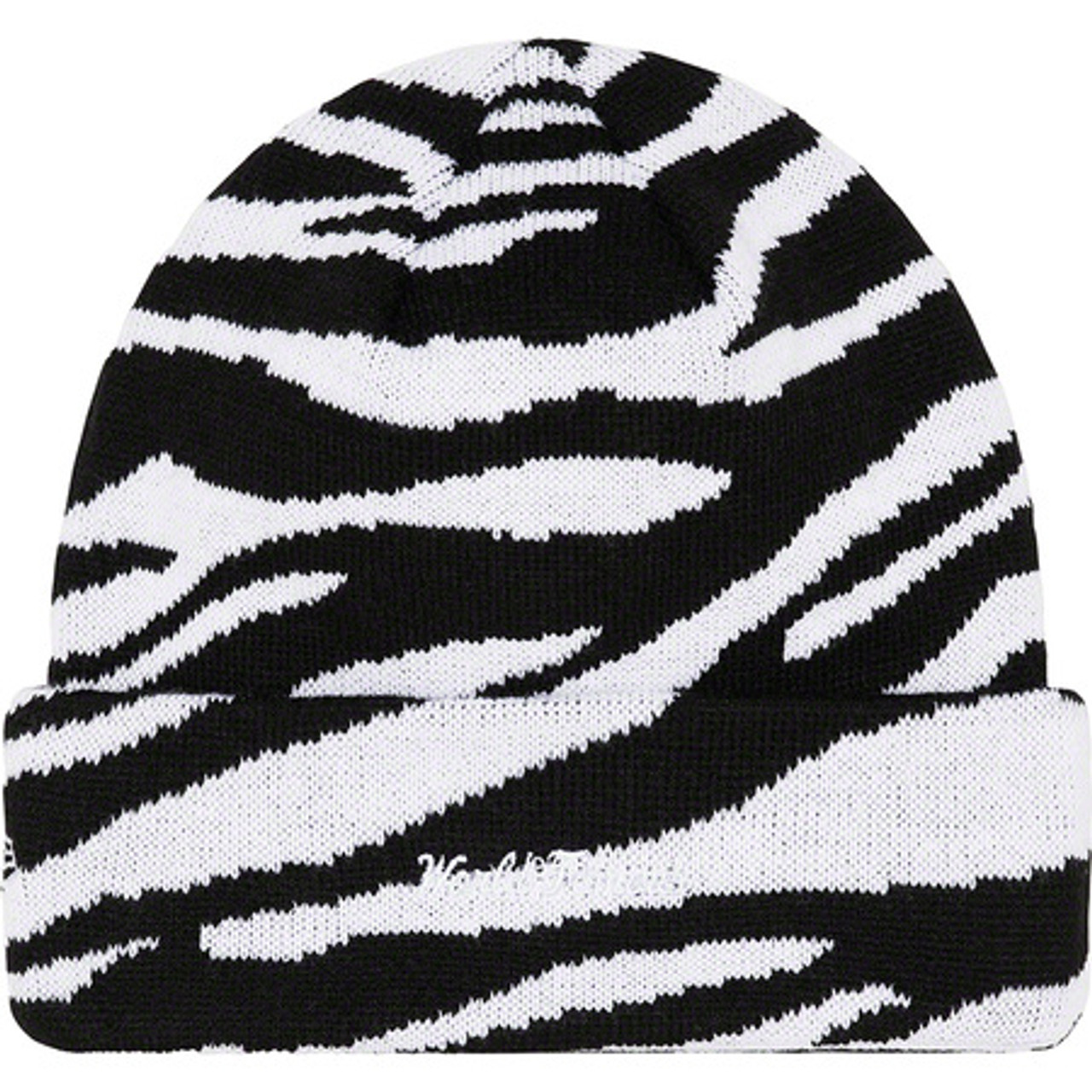 LV Patch Hat • Brown Zebra