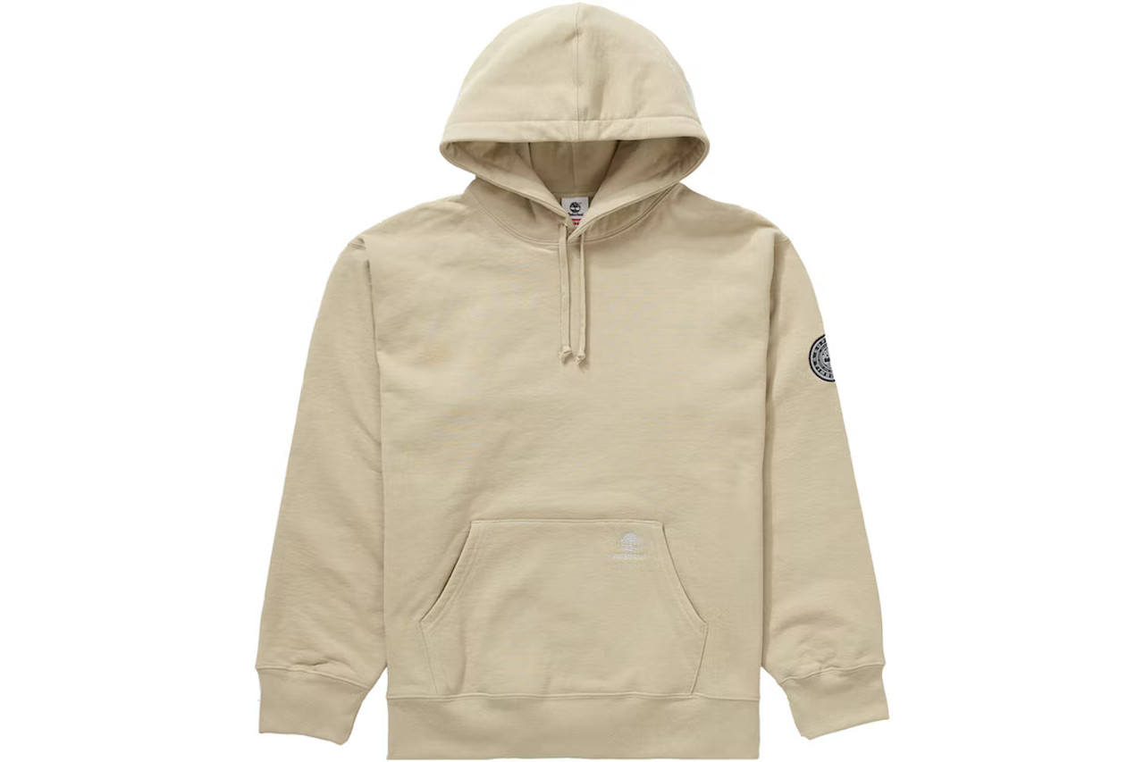 Supreme Timberland Hoodie Taupe F/W 21' Sz M (#9516)