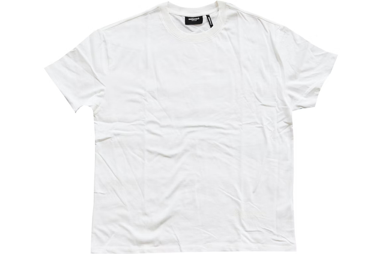 Fear of God ESSENTIALS Los Angeles 3M Boxy Tee White F/W 19'