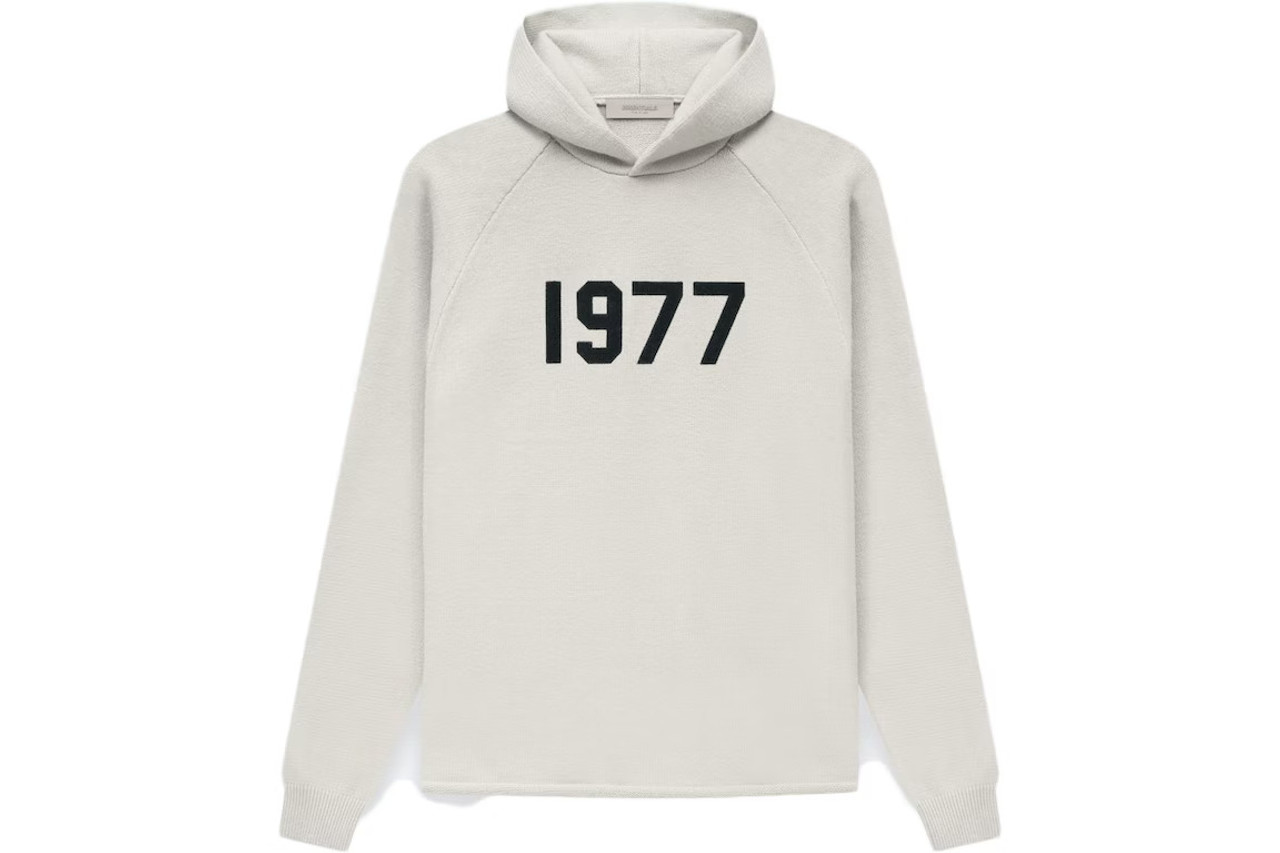 Fear of God ESSENTIALS 1977 Knit Hoodie Wheat S/S 22'