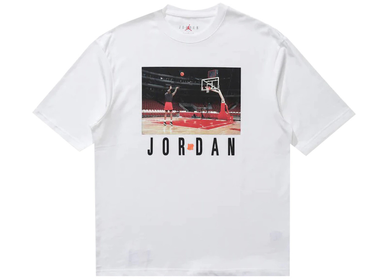 Jordan x Undefeated Free Throw Tee White