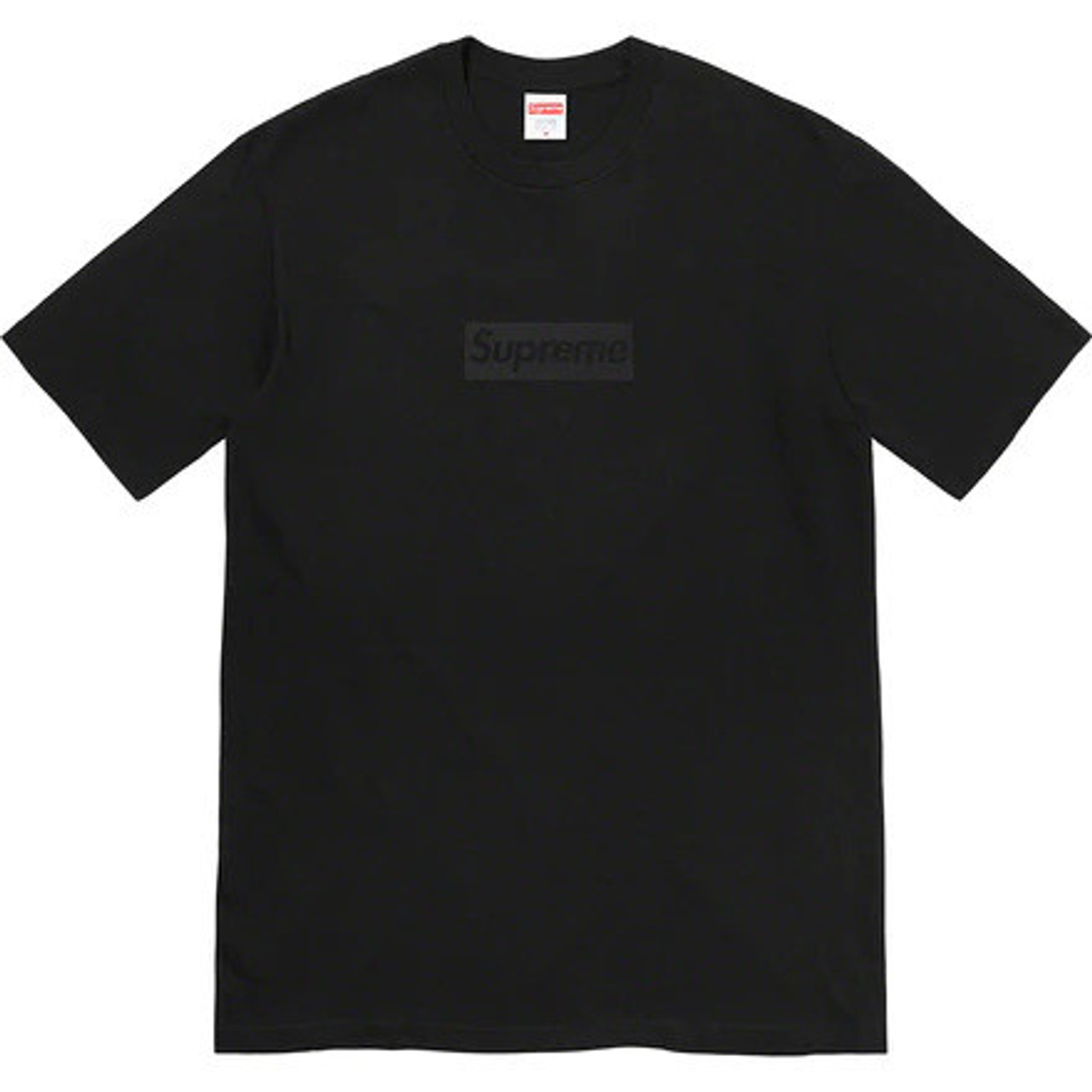 Supreme Tonal Box Logo Tee Black S/S 23'