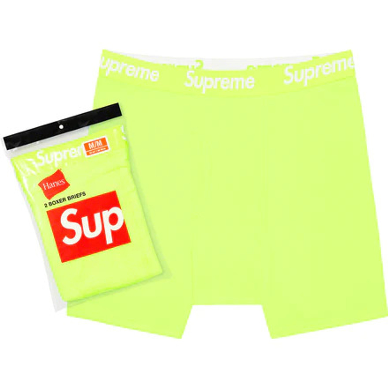 Supreme Hanes Boxer Briefs (2 Pack) Heather Grey - SS24 - US