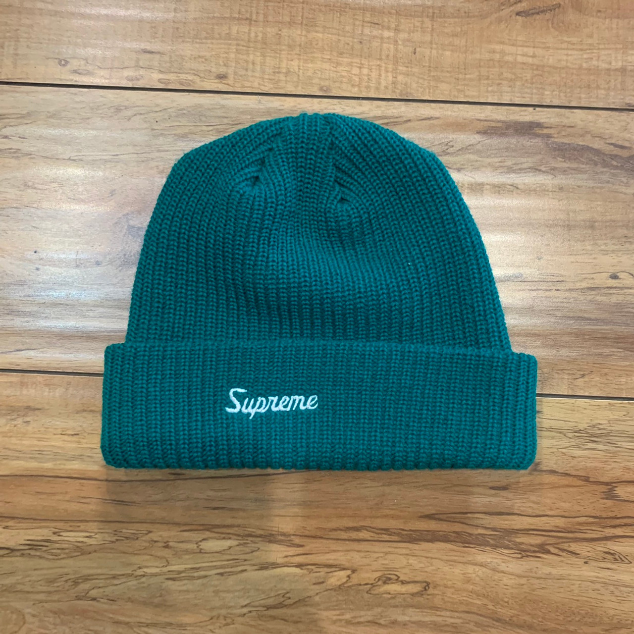 Supreme Overdyed Beanie Teal (#9800)