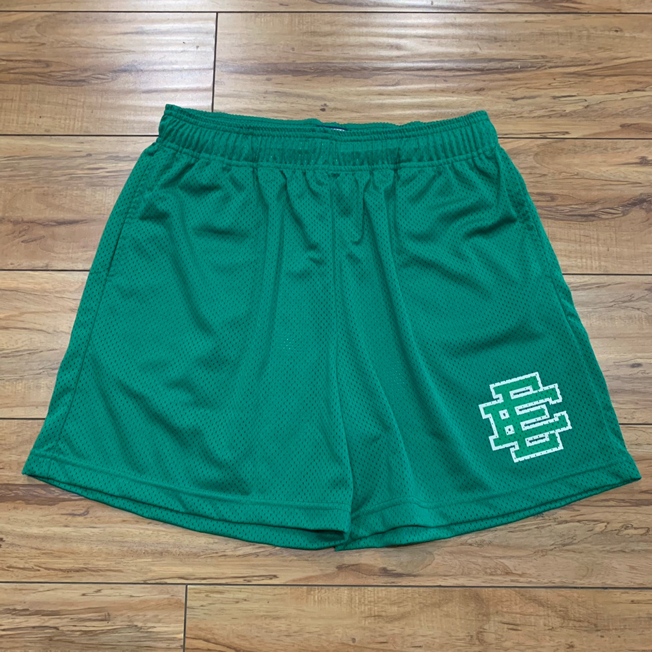 ERIC EMANUEL BAPE SHORT, BASKETBALL SHORTS , 100%