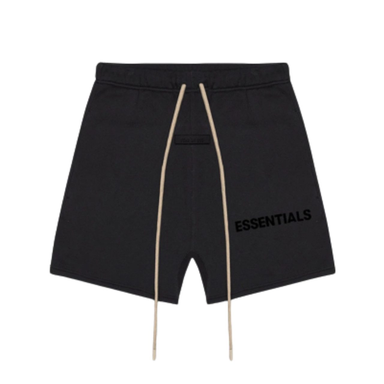 Fear of God ESSENTIALS Jet Black Sweat Shorts S/S 23'