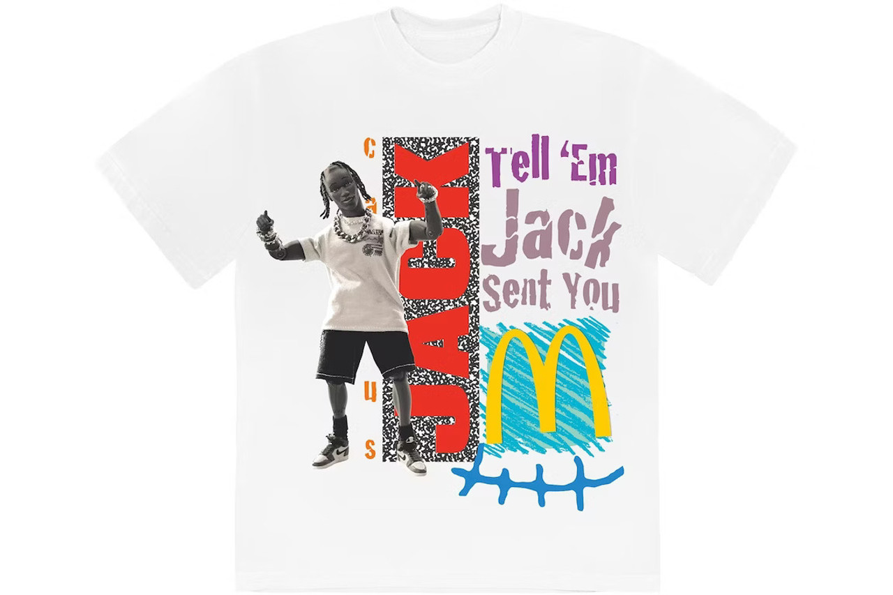 cactus jack McDonald´s SMILE Tシャツ M 新品-