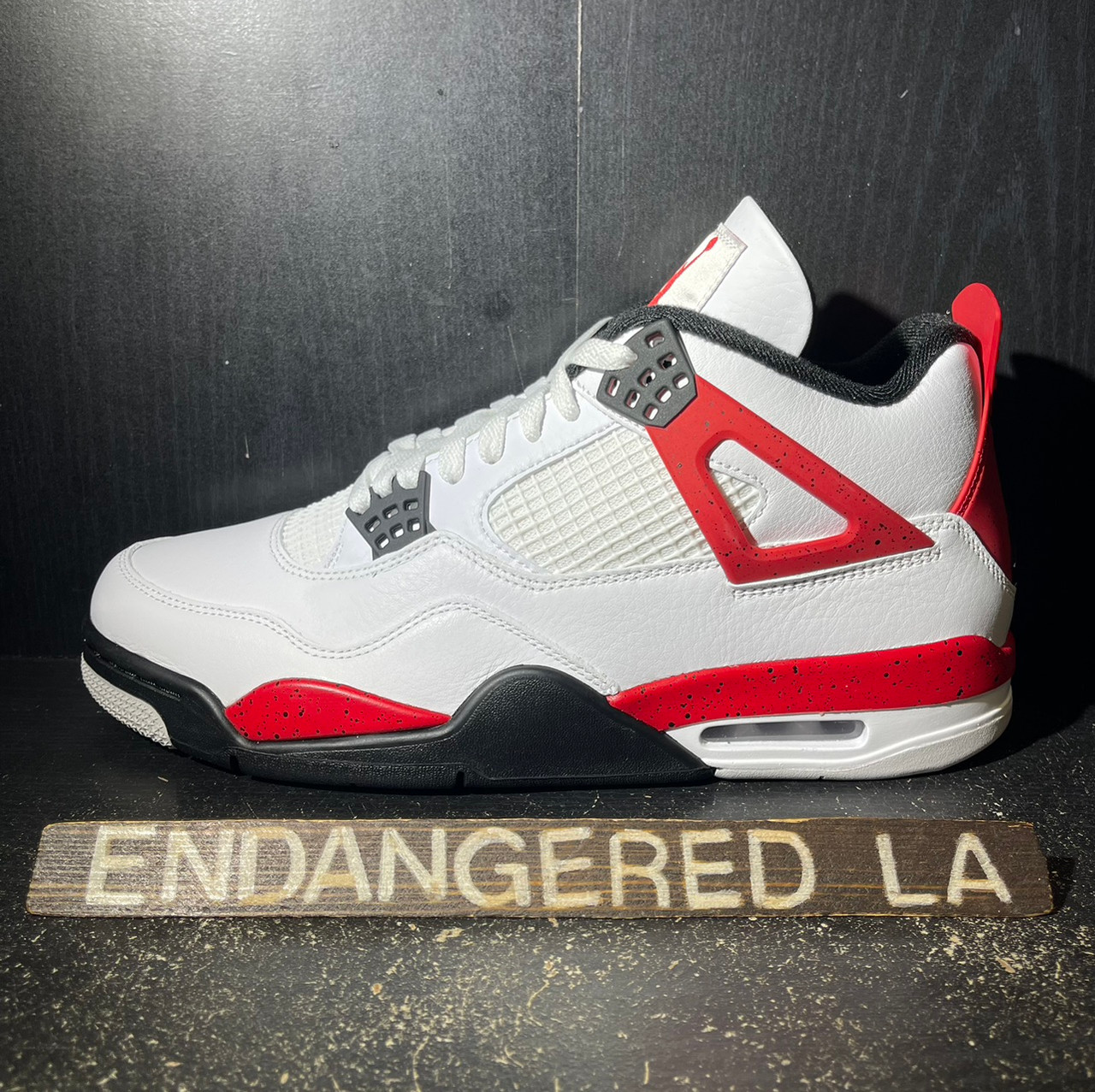 Air jordan 4 all on sale red