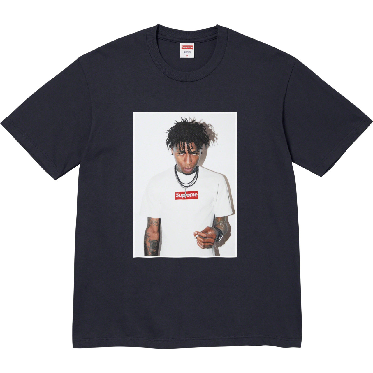 Supreme NBA Youngboy Tee Navy F/W 23'