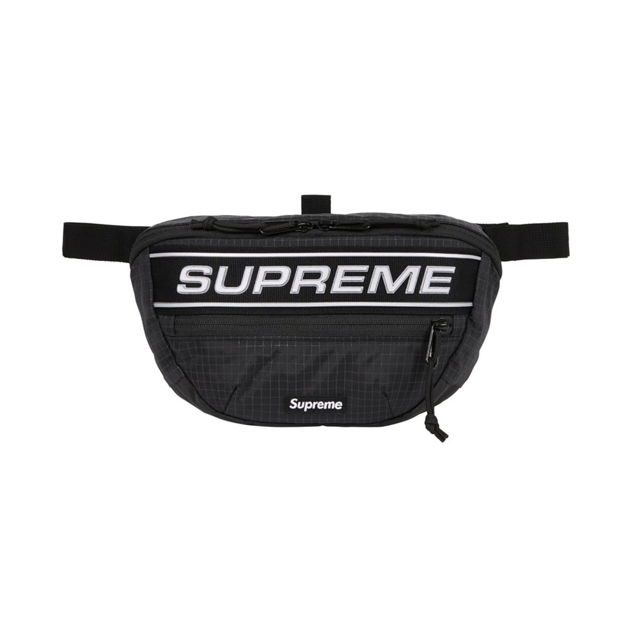 Supreme 3D Logo Waist Bag Black F/W 23'