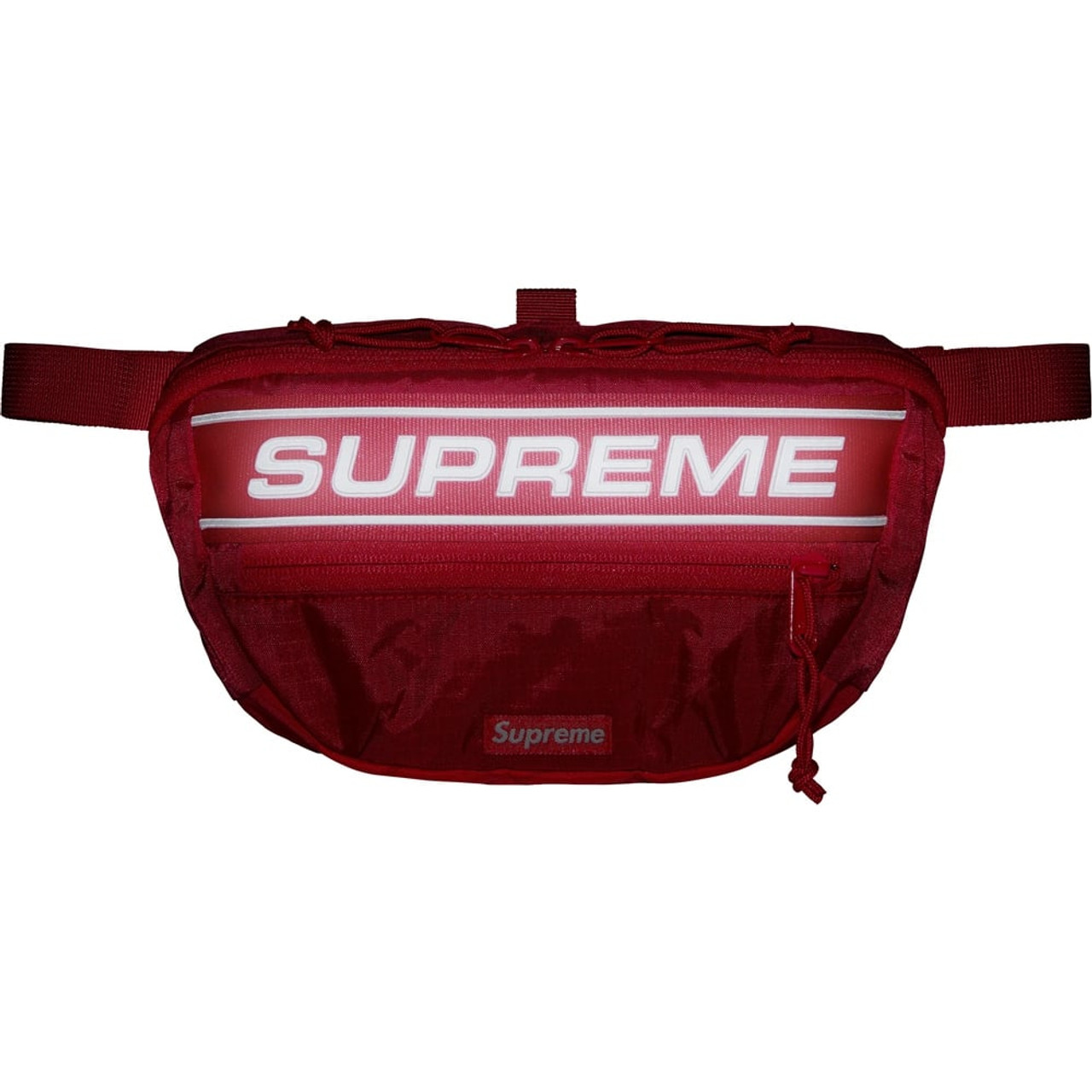 Supreme 3D Logo Waist Bag Red F/W 23'