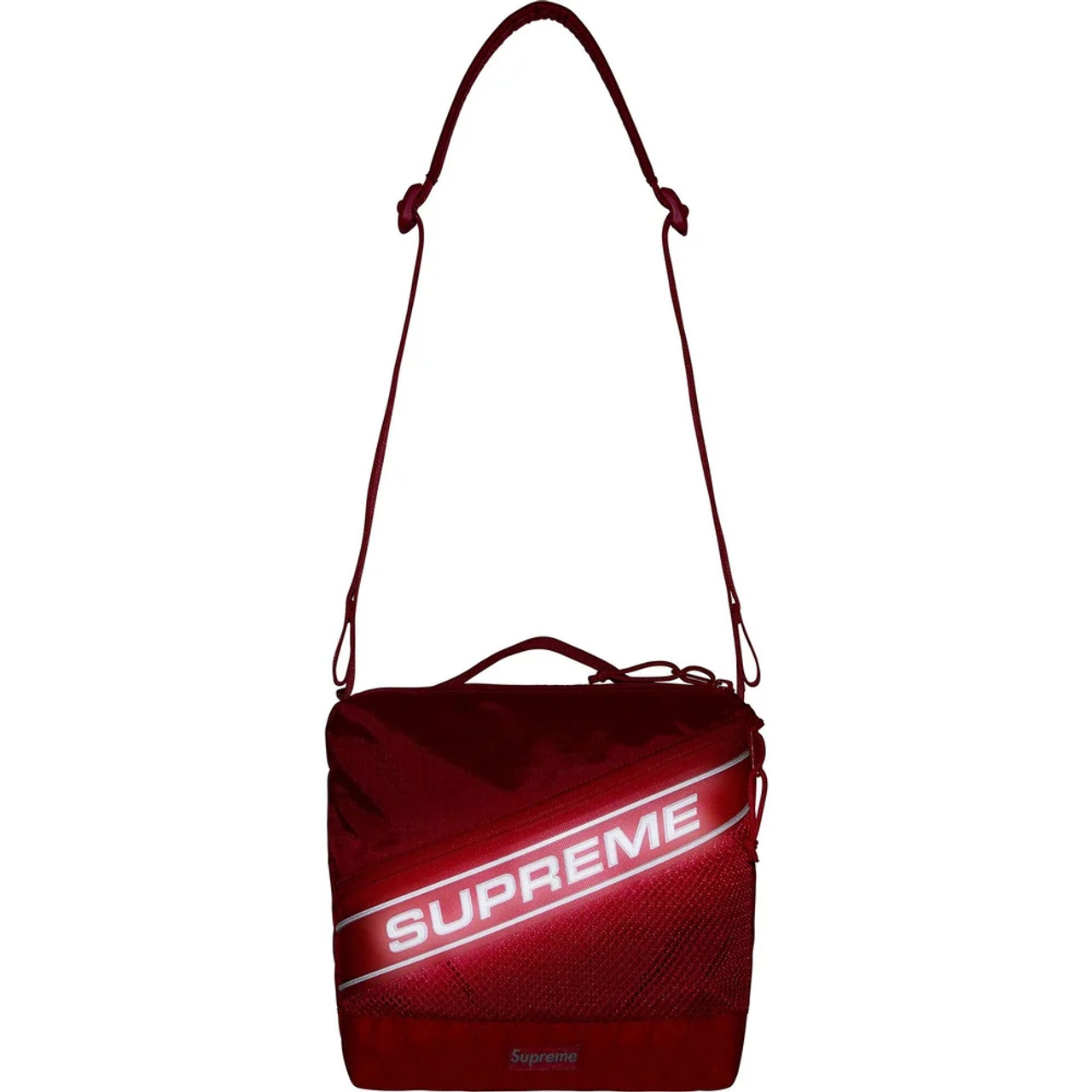 Supreme 3D Logo Shoulder Bag (Red)