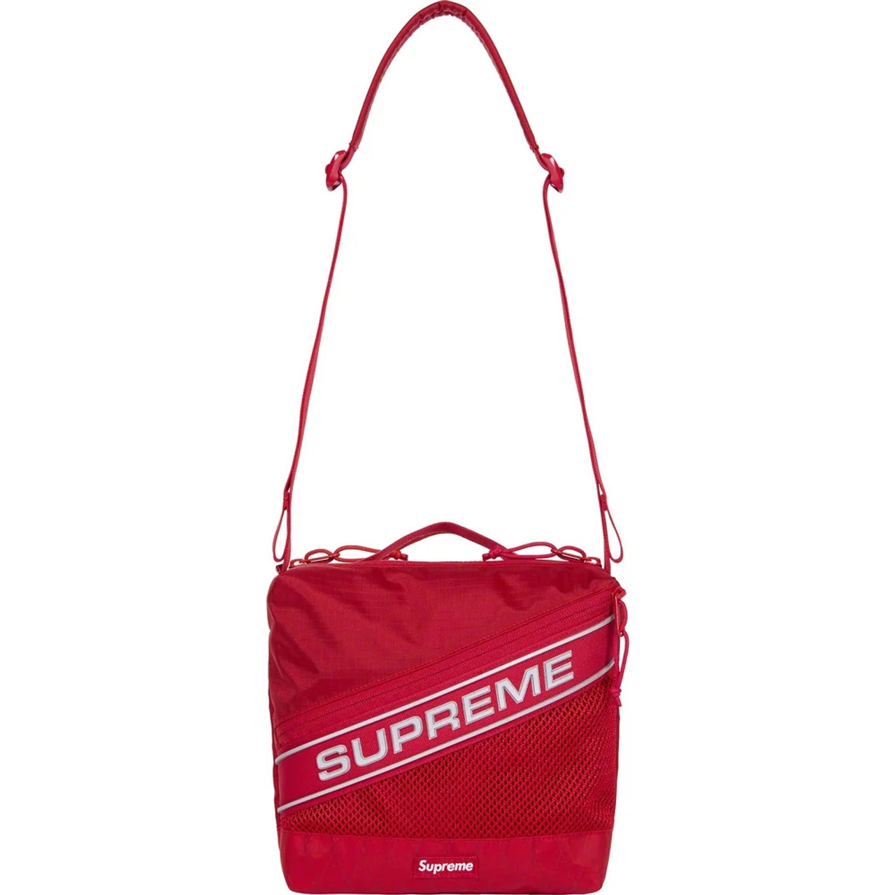 Supreme Red Shoulder Bags