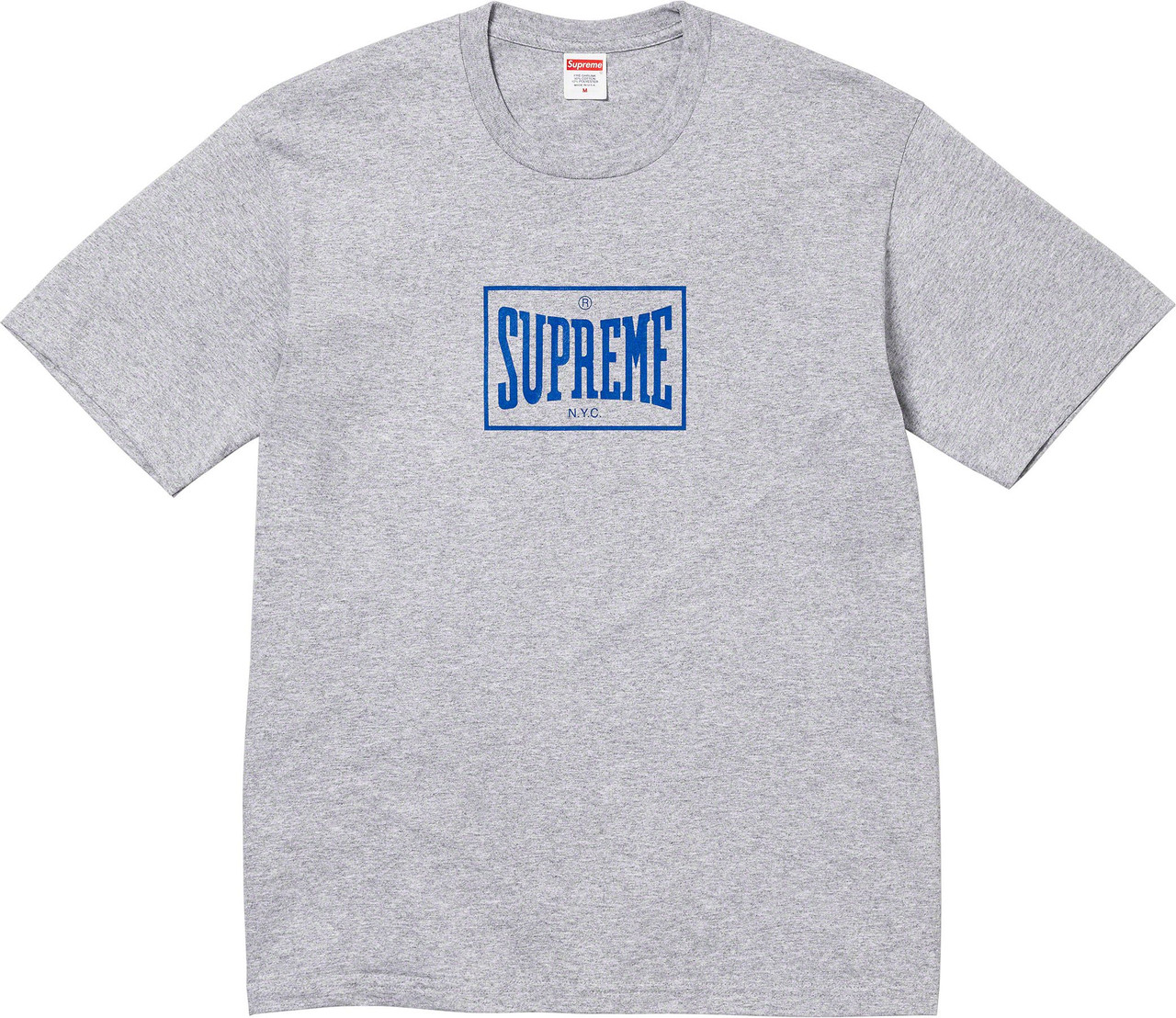 Supreme Gotham Tee Black F/W 23'