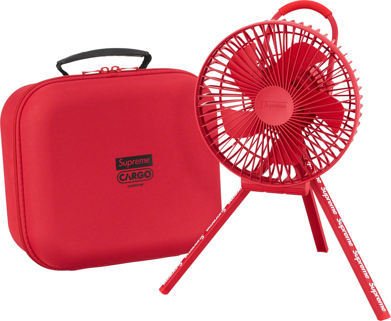 キムタクSupreme Cargo Container Electric Fan red