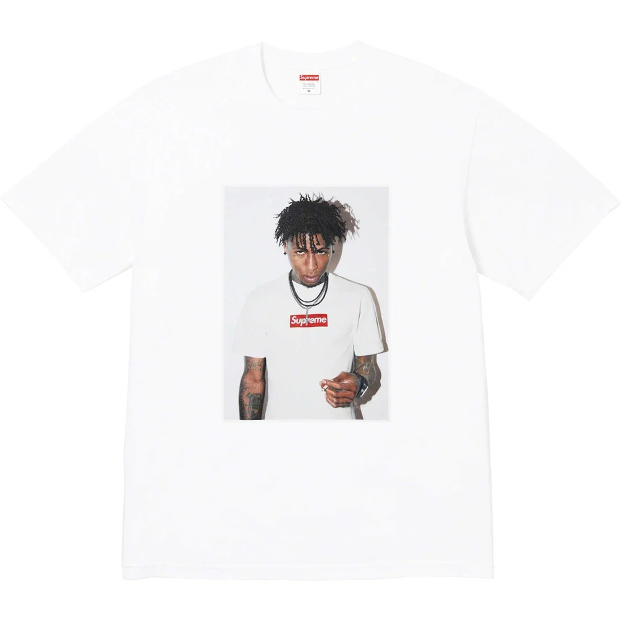 Supreme NBA Youngboy Tee White F/W 23'