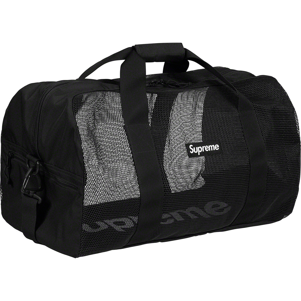 Supreme Big Duffle Bag Black S/S 20'