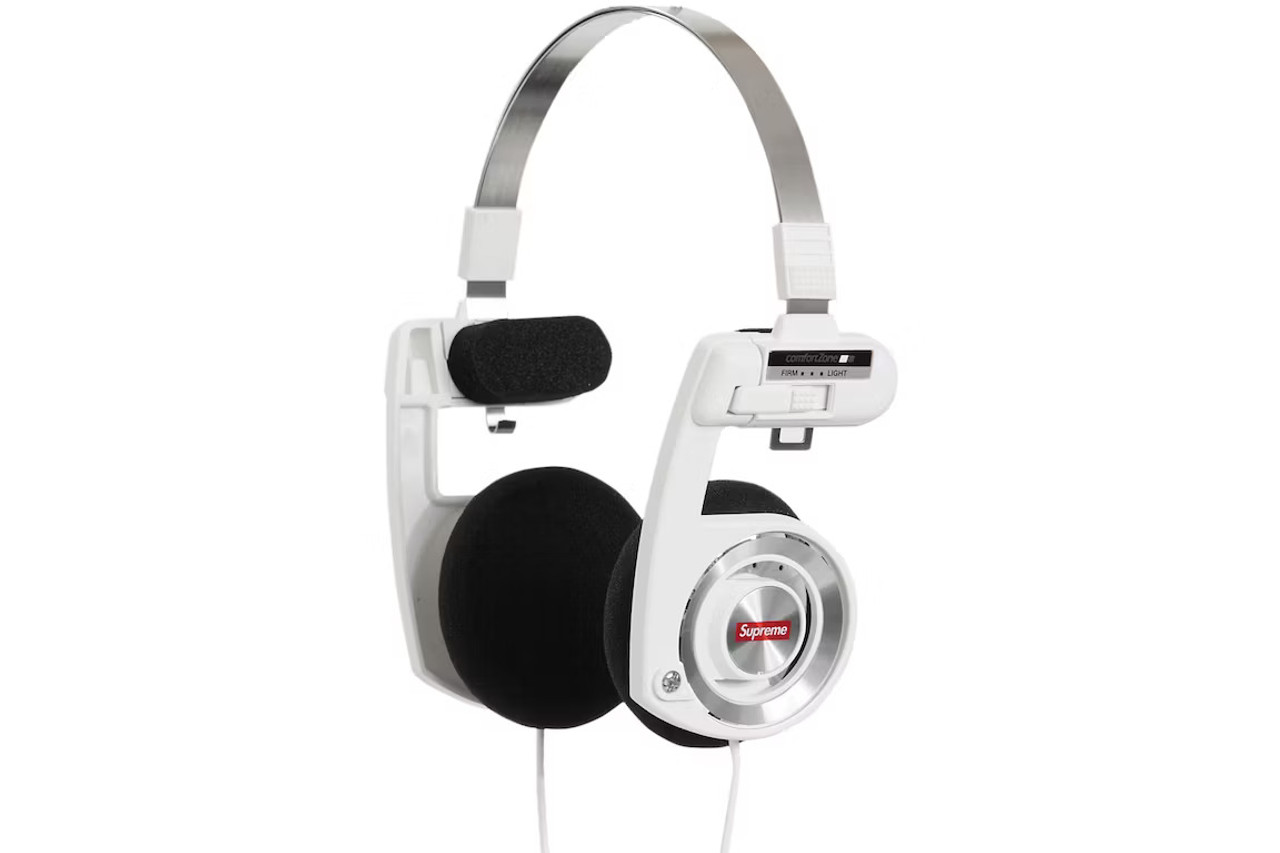 Supreme / Koss Portapro Headphones White-