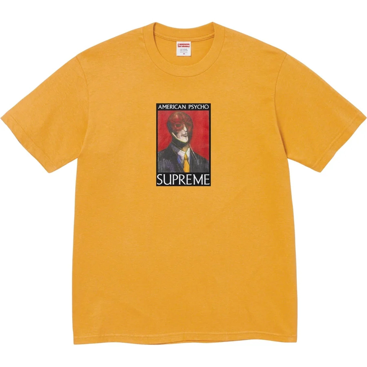 Supreme American Psycho Tee Mustard-