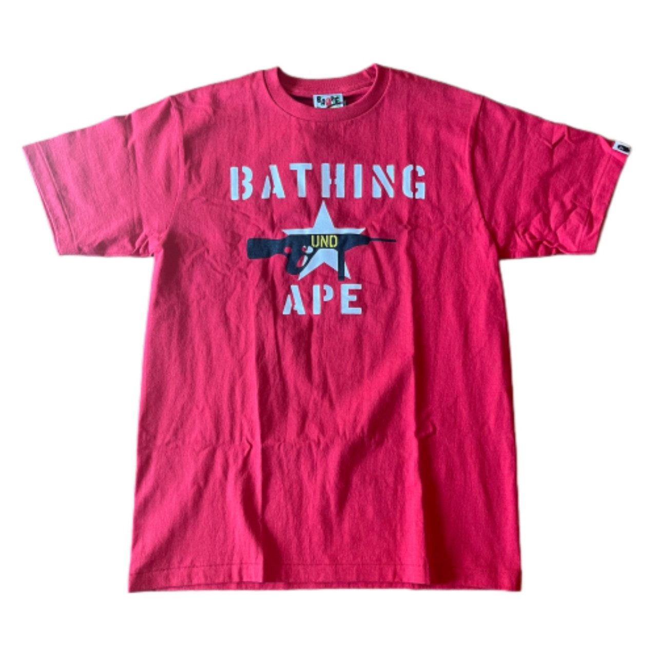 BAPE x Undefeated Evolved Tee Red