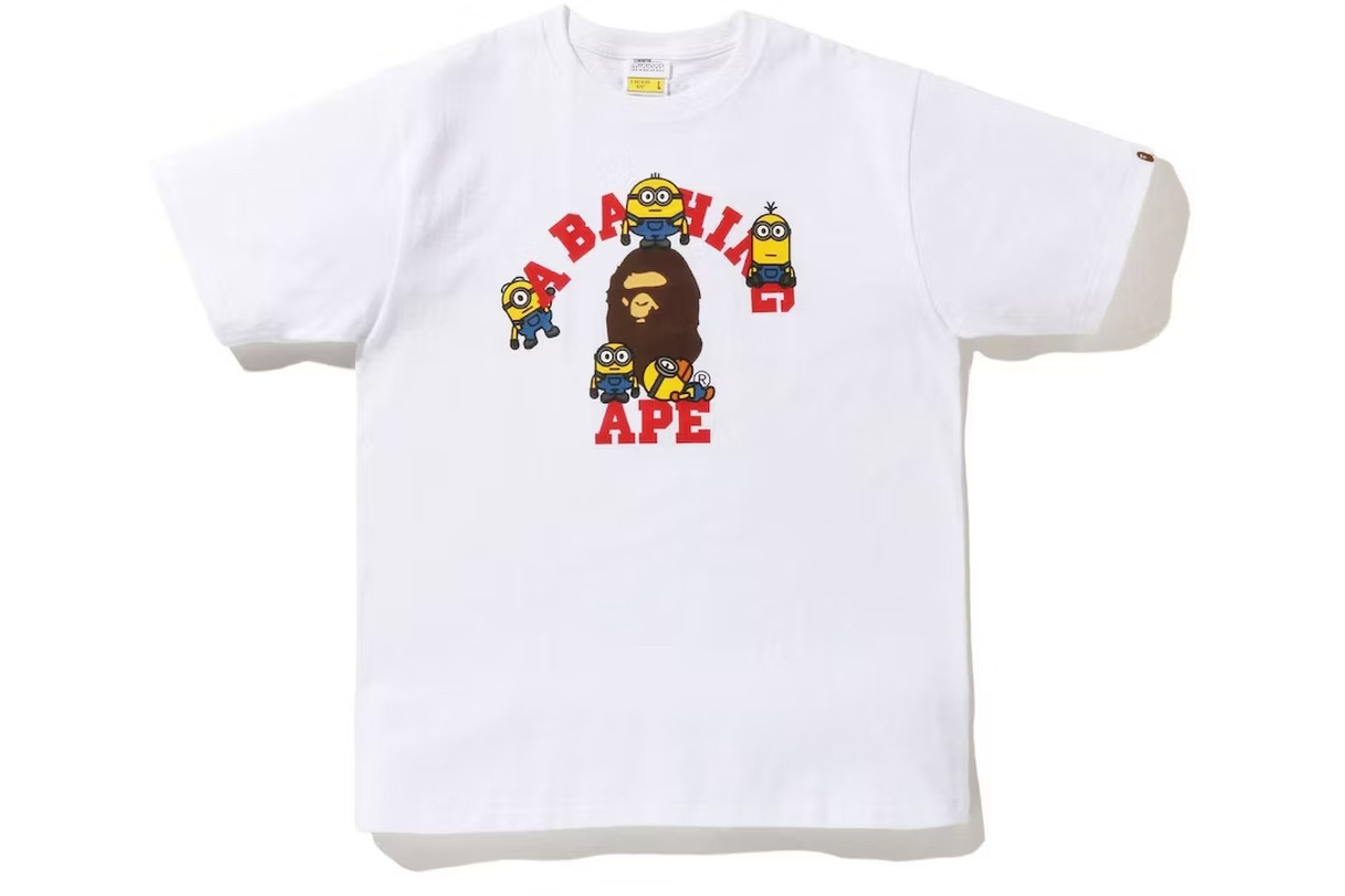 BAPE x Minions 07 Tee White