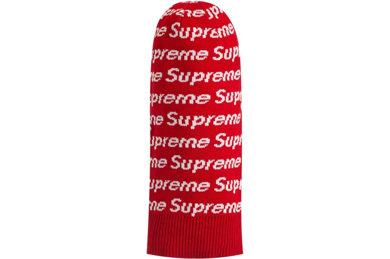 Supreme New Era Repeat Balaclava Black F/W 23'