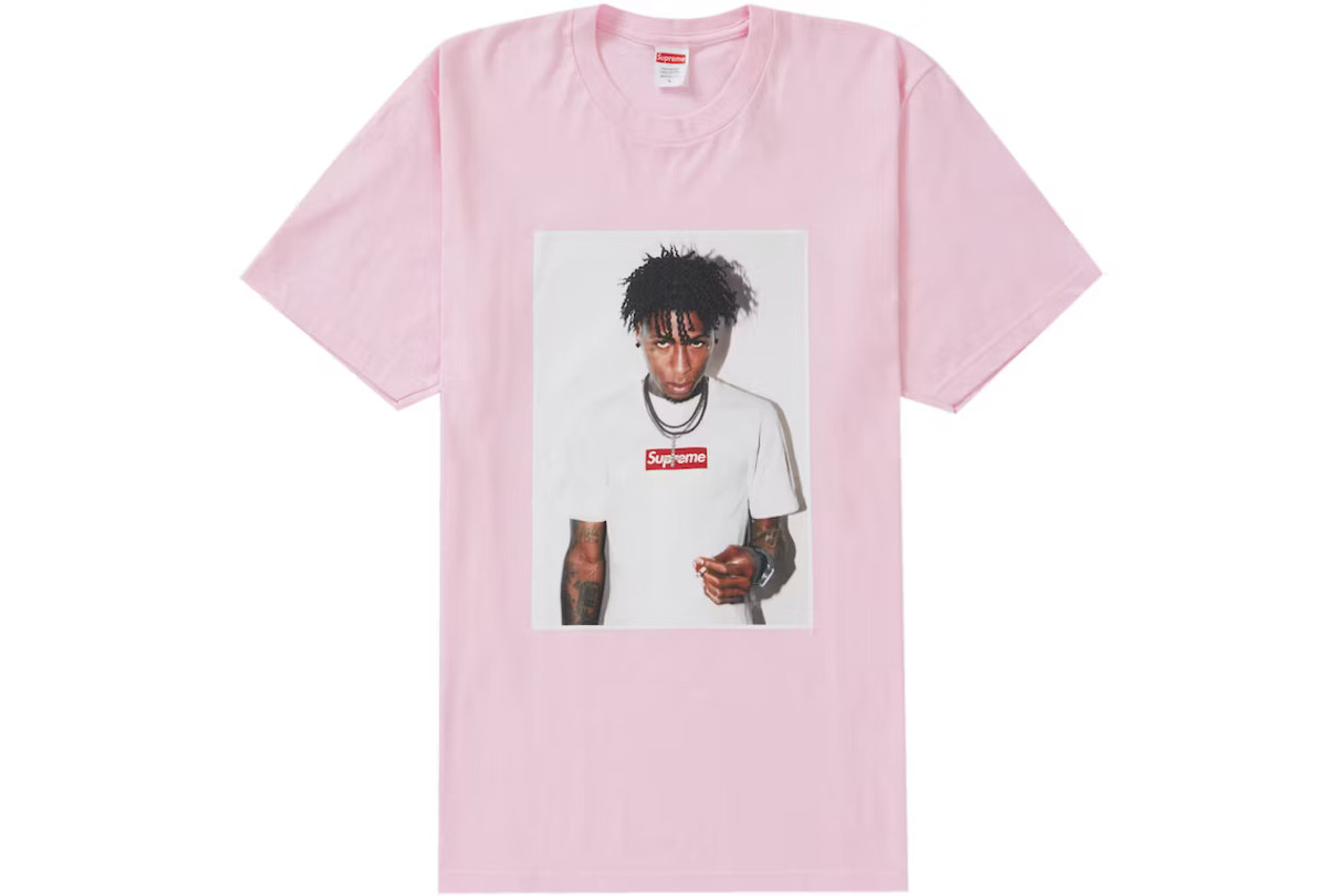 Supreme NBA Youngboy Tee Pink F/W 23'