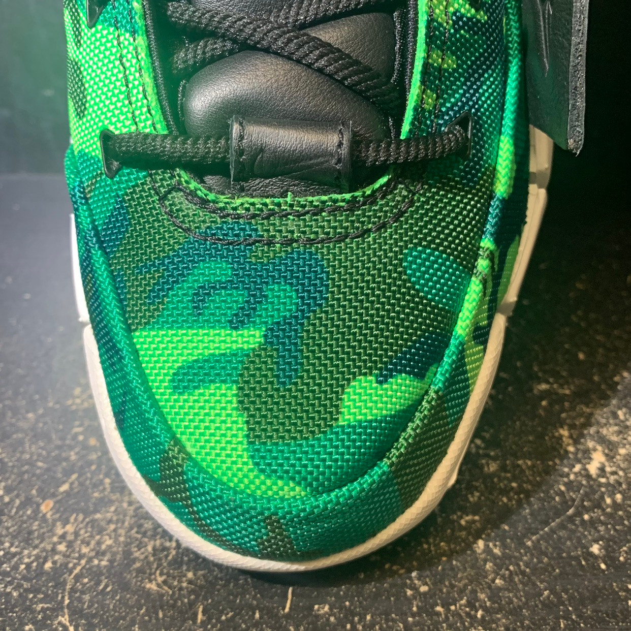 kobe 1 protro undefeated green camo