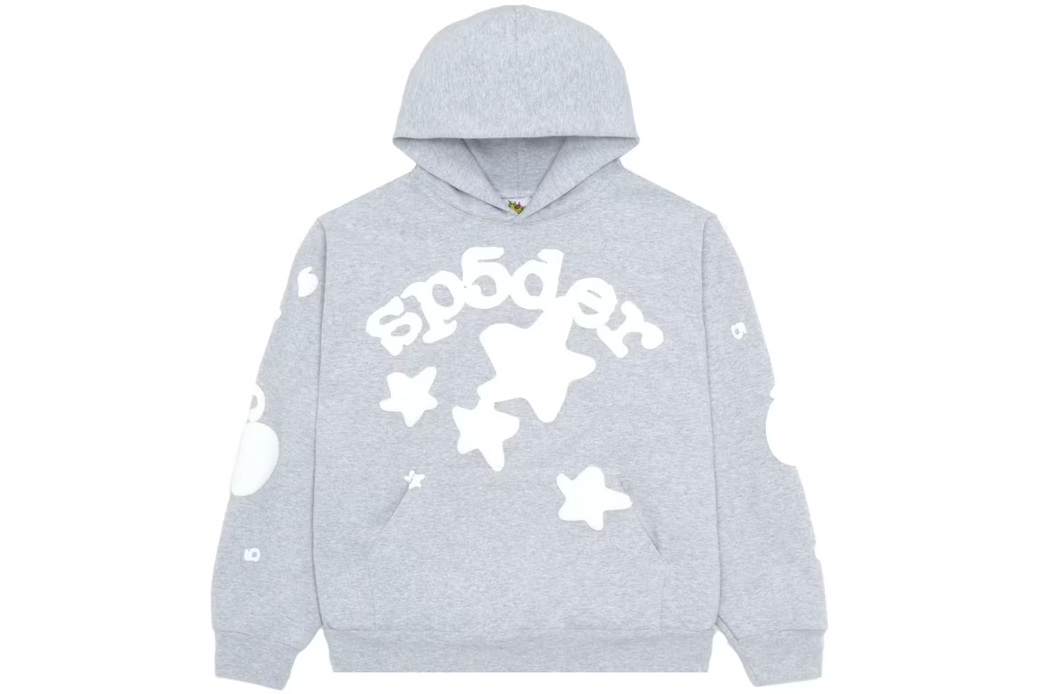Spider Beluga Hoodie Heather Grey S/S 23'