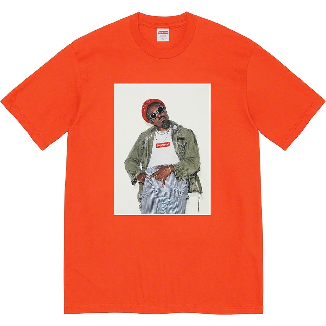 タ*ヤ様 supreme André 3000 Tee Supreme André 3000 Tee White Men's - FW22 - US