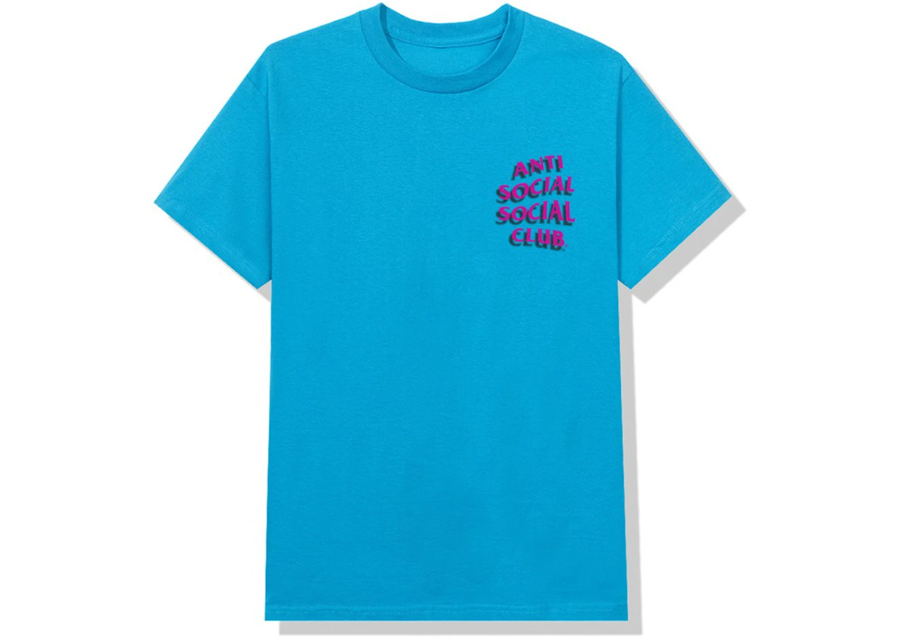 Anti Social Social Club Toned Down Tee Blue1