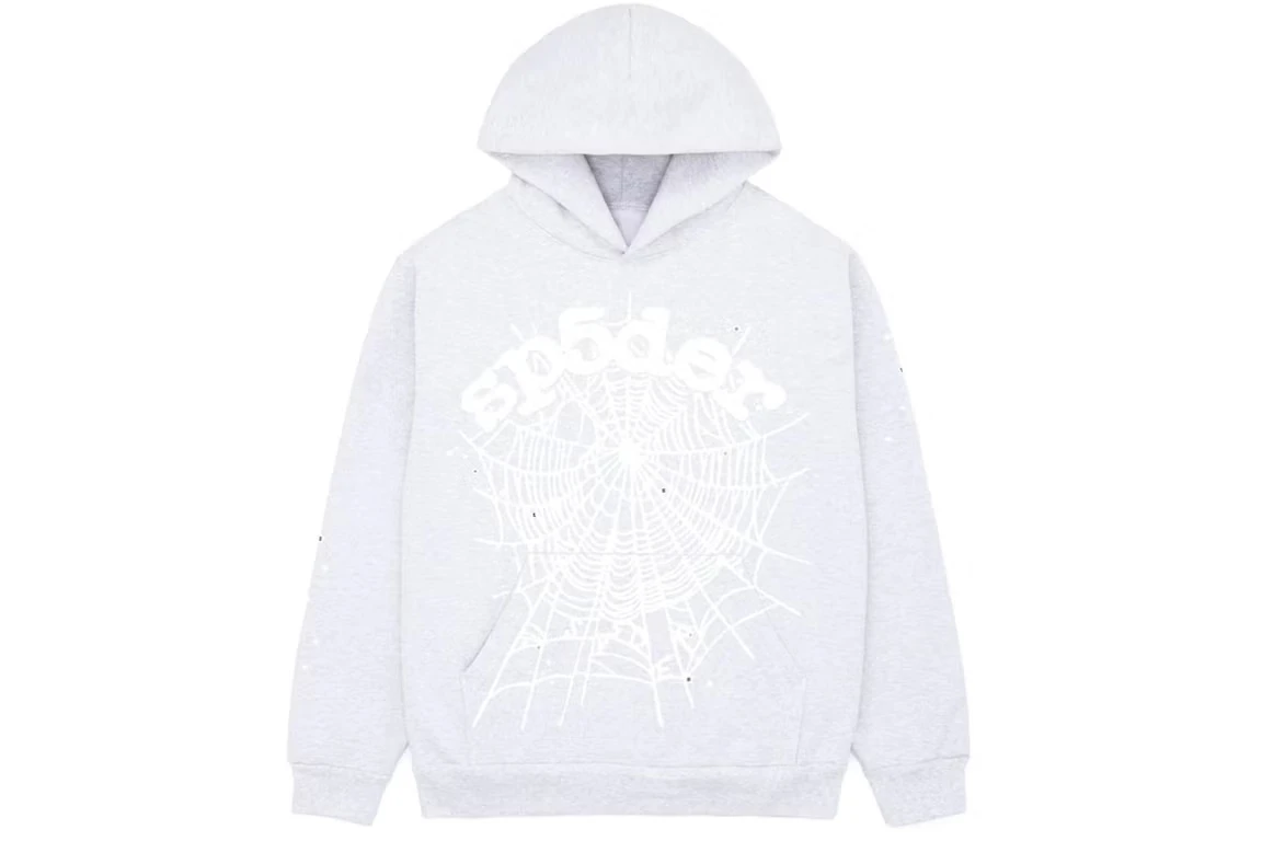 Spider Beluga Hoodie Heather Grey S/S 23 display picture 3