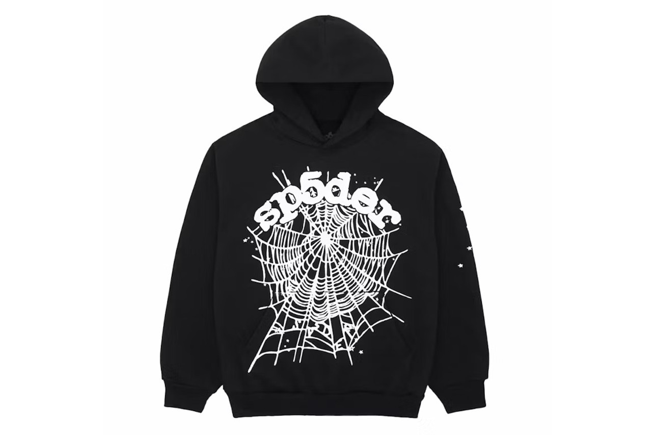 spider OG WEB HOODIE ブラックパーカー Spider Beluga Hoodie Heather Grey S/S 23'