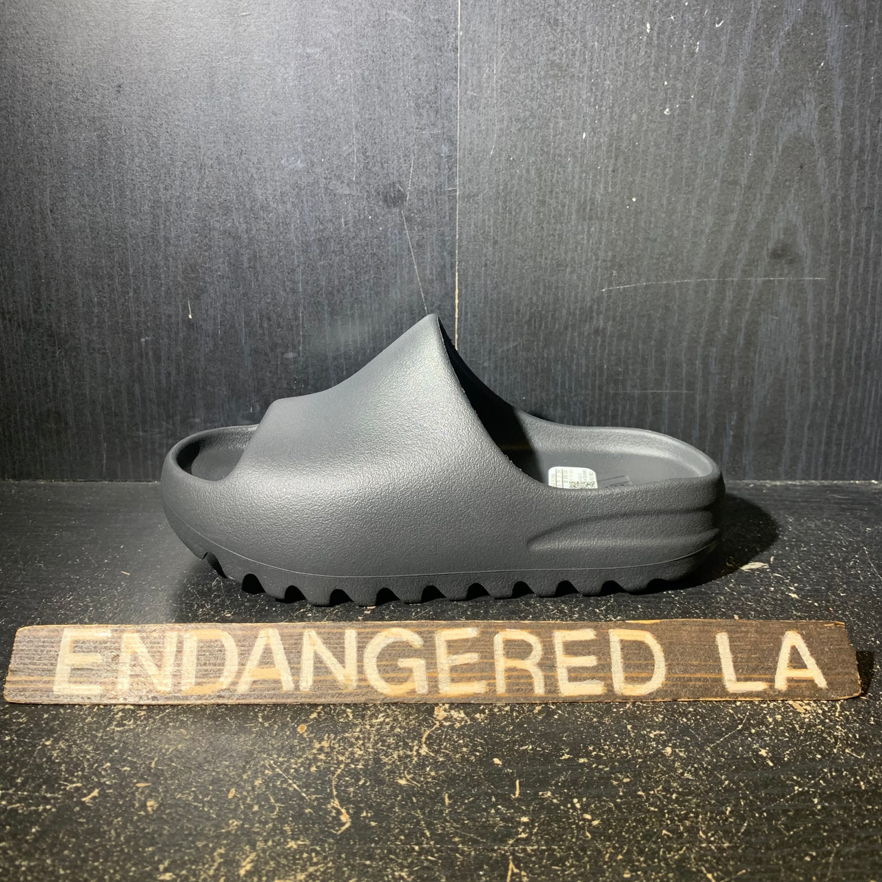 Onyx Yeezys Bone Yeezy Slide Onyx (KDS) ENDANGERED LA